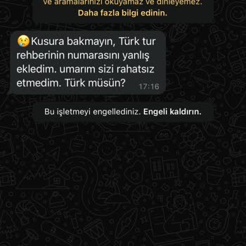 WhatsApp Üzerinden Tanımadığım Yurt Dışı Numaralardan Aranıyorum.