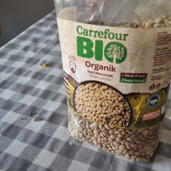 Carrefour Bio Organik Yeşil Mercimek