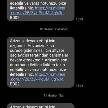 Millenicom Muhatap Bulamıyorum Onaysız Ücretler Yansıtılıyor