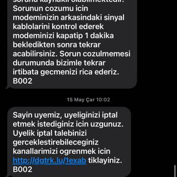 Digiturk Yanlış Bilgilendirme İle Yapılan Üyelik Ve İptal Sorunu