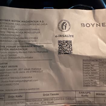 Boyner'den Aldığım Ürünün Birebir Değişimi Yapılmıyor