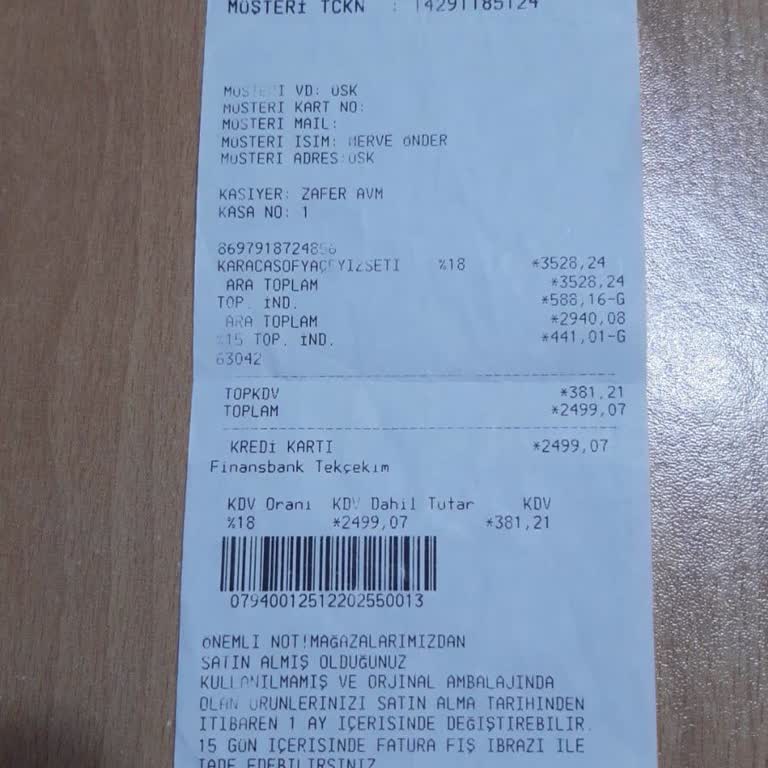 Karaca Züccaciye Karaca Çeyiz Seti Değişim Sorunu