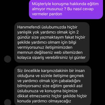 Yusem Tesettür Eğitimsiz Ve Saygısız Müşteri Temsilcileri