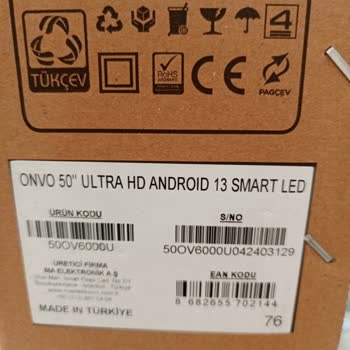 Onvo TV Kutudan Kırık Çıktı