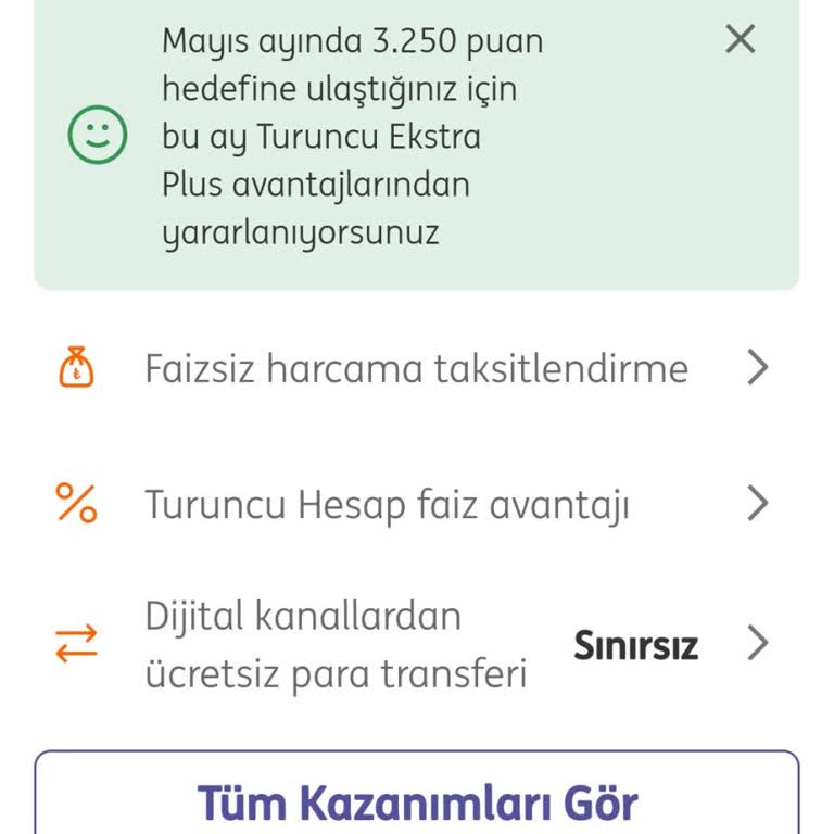 ING Nakit İade Yapılmaması