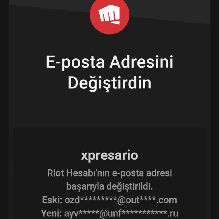 Riot Games Riot Hesabım Çalındı