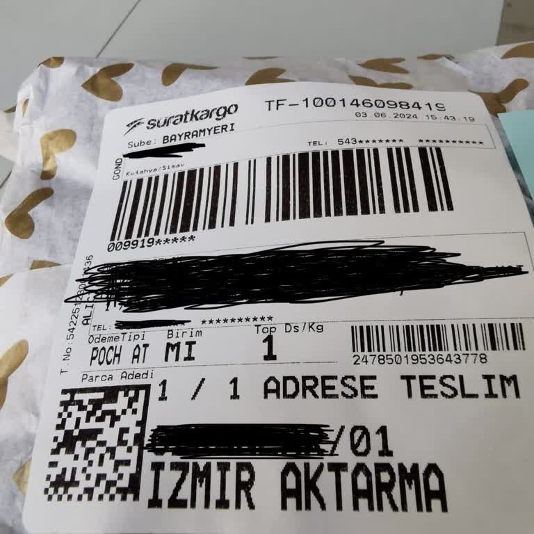 Denizli Bayramyeri Sürat Kargo Şikayet