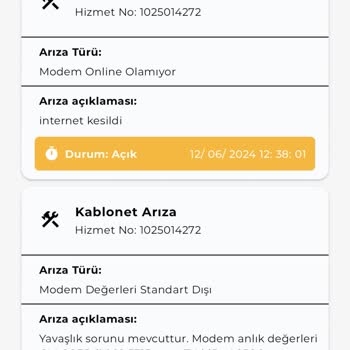 TÜRKSAT Kablo Net İnternet Sorunu Giderilemiyor