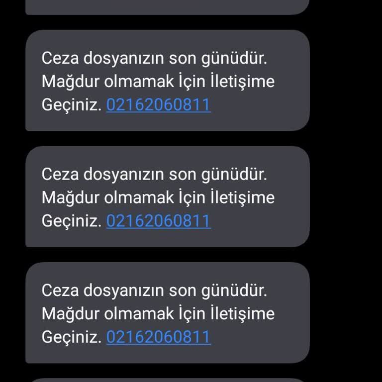 0544 627 10 74 Sahte Dava İle Korkutma!