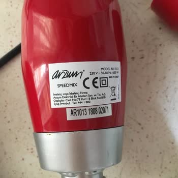 Arzum Speedmix Blender Seti Pişmanlığı