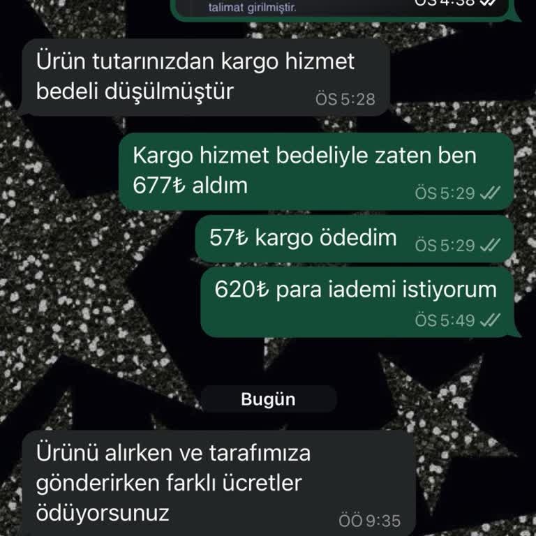 İlayda Çamur (Bi' Butik) İade Parasının Eksik Yatırılacak Olması