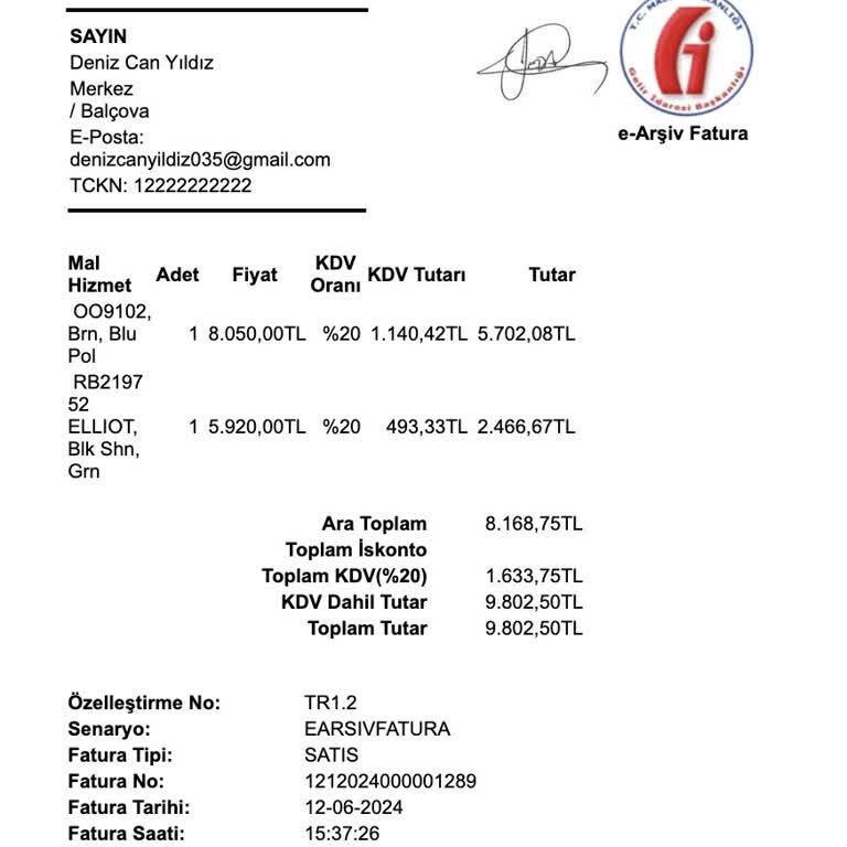 Sovos Sahte Fatura Kesilmesi