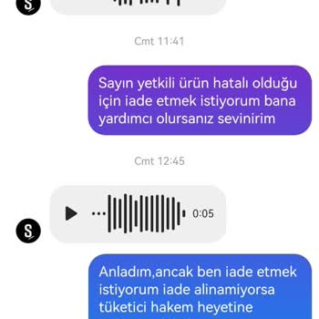 Shopier Yırtık Gelen Ayakkabıda İade Talebimi Kabul Etmiyor