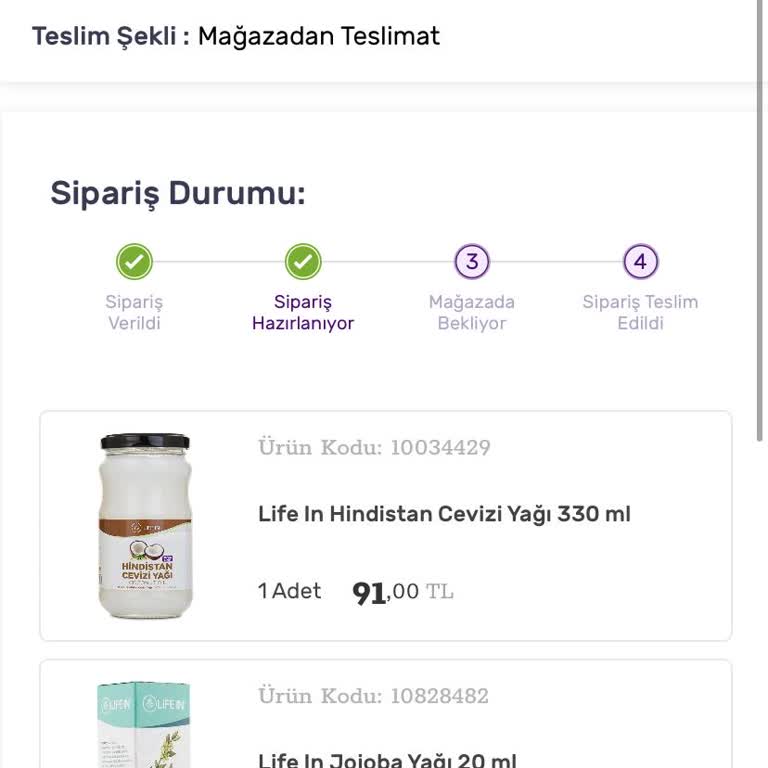 Gratis Ürün Hala Hazırlanmadı