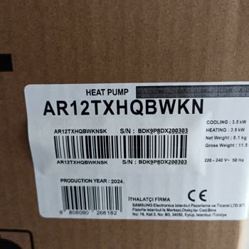 Samsung Klima Montajı Yapmıyor.