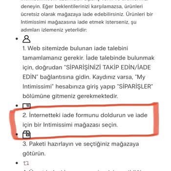 Intimissimi Mağazaya Götürdüm İade Almadılar