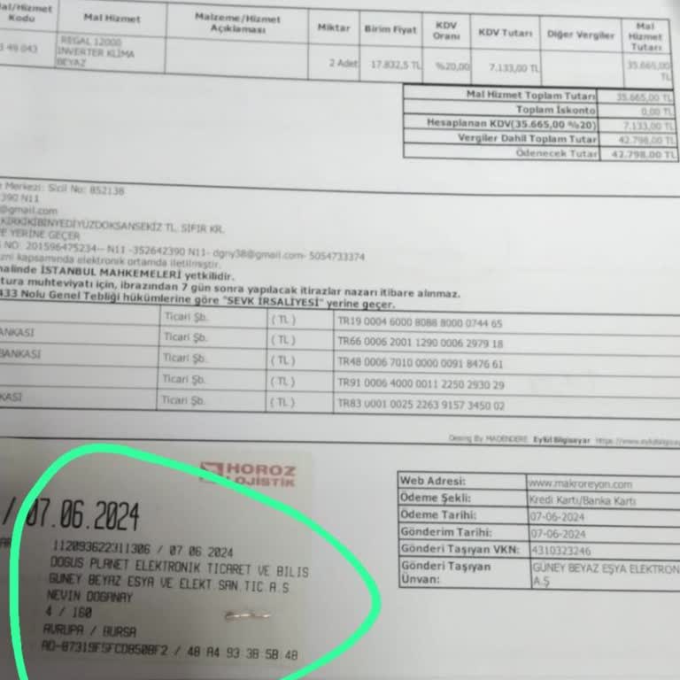 Horoz Lojistik Kargoda Ürünüm Kayıp Teslimat Gecikti