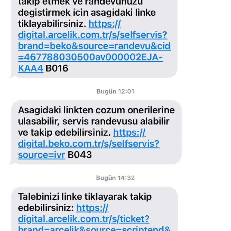 Beko Servis Randevusu Tarih Ve Saati Olduğu Halde Gelmediler