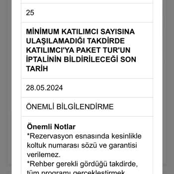 Tatilsepeti İptal Tarihi Geçmesine Rağmen Tur İptali