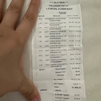 Lemon Company İle Mağduriyet
