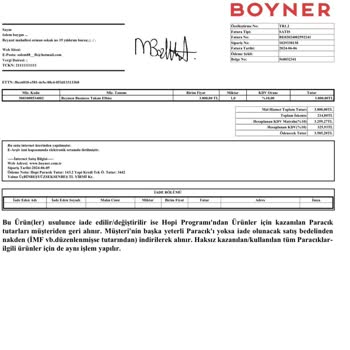 Boyner Yanlış Ürün Gönderimi