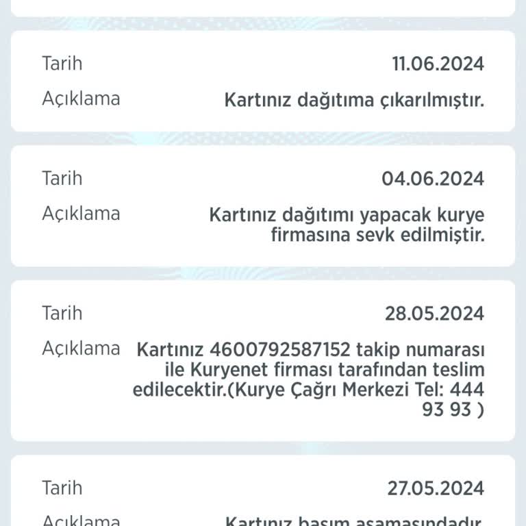 Ziraat Bankası Kart Teslimatında Yaşanan Sorunlar Ve Kuryenet'in İletişim Eksikliği