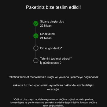 Xbox Elite Kontroller 2 Servis Gümrük Sorunu
