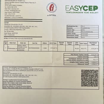 EasyCep IMEI Kayıtsız Telefon
