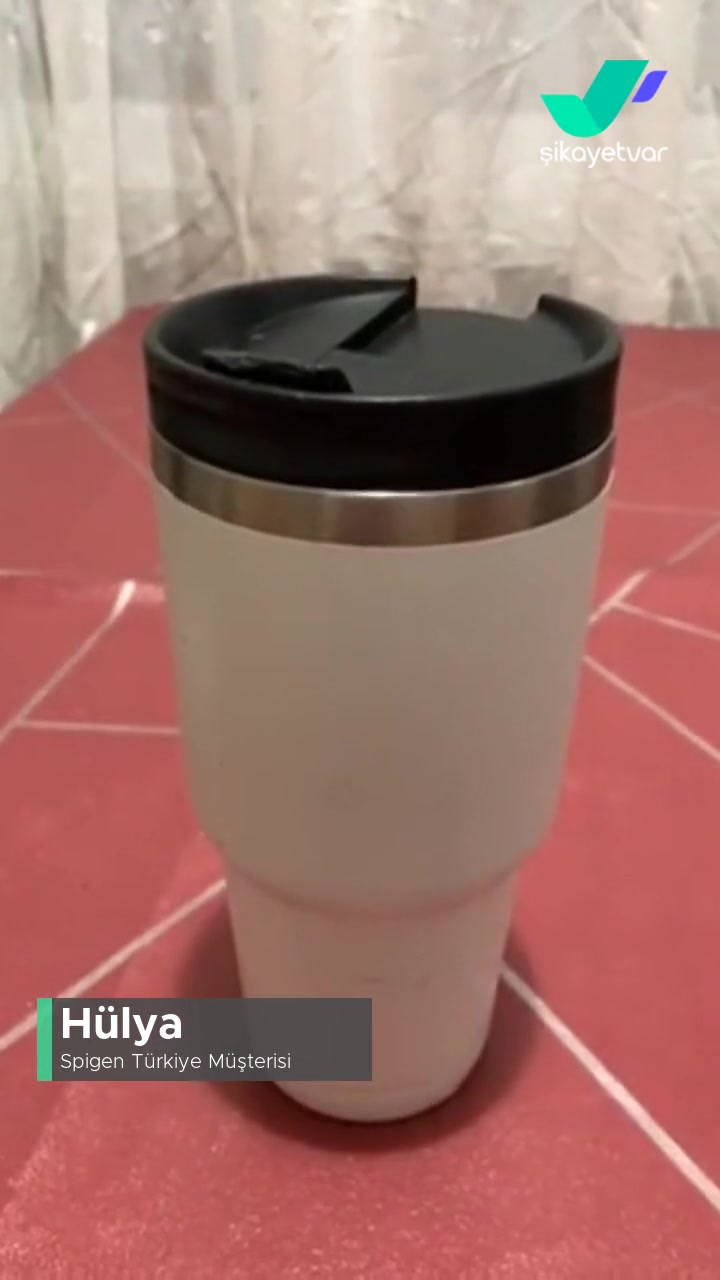 Spigen Türkiye Termos Bardak Yedek Parça Kapak Temini videonun kapak resmi