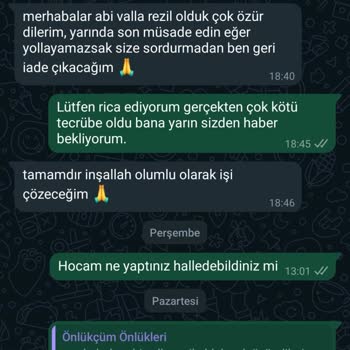 Onlukcum.com Ürünlerimi Göndermedi.