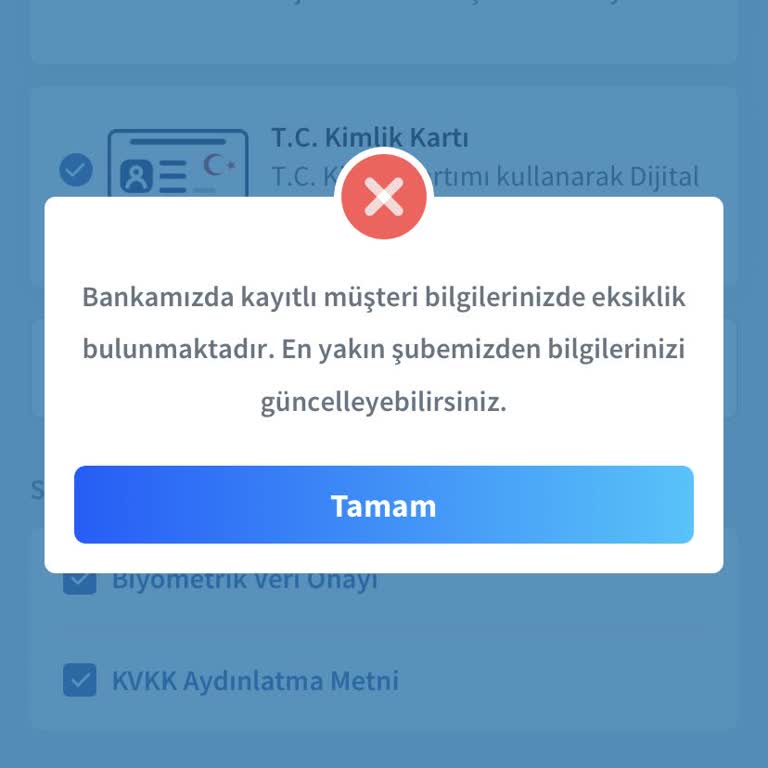Halkbank T. C. Sistemde Kayıtlı Değil Diyor