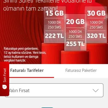 Vodafone Cayma Bedeli Çok Fazla