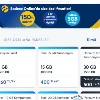 Turkcell Uçuk Tarife Fiyatları