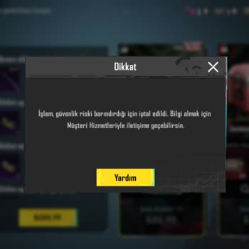 Riskli Ödeme PUBG Mobile