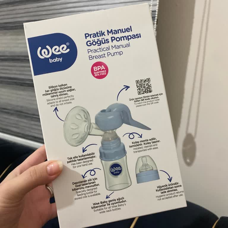 Wee Baby Süt Sağım El Pompası