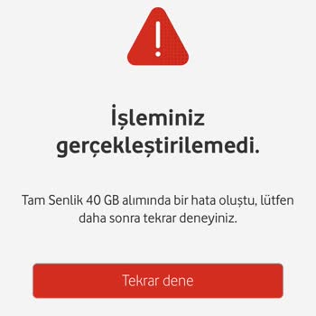 Vodafone Paramın İadesini Yapmadılar