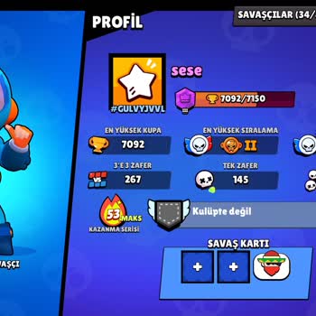 Brawl Stars Hesabımı İstiyorum 10 Yıl Banlan Maini İstiyorum