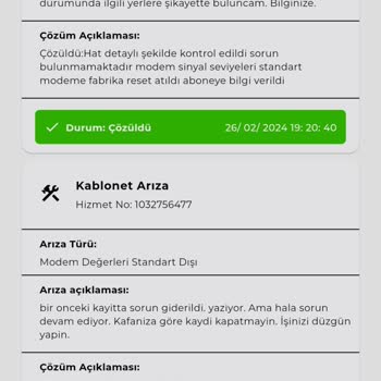 Kablo Net Ping Sorunu (Hiçbir Zaman Çözemediği)