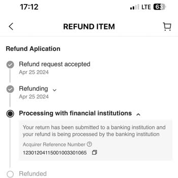 Shein Order Cancelled on April 25th, Still Waiting for Refund