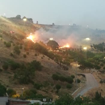 İzmir Büyükşehir Belediyesi Yangınlar Bitsin Otlar Biçilsin