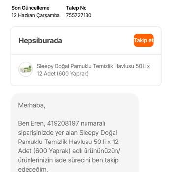 Hepsiburada'nın Bir Buçuk Aydır Yapamadığı İade