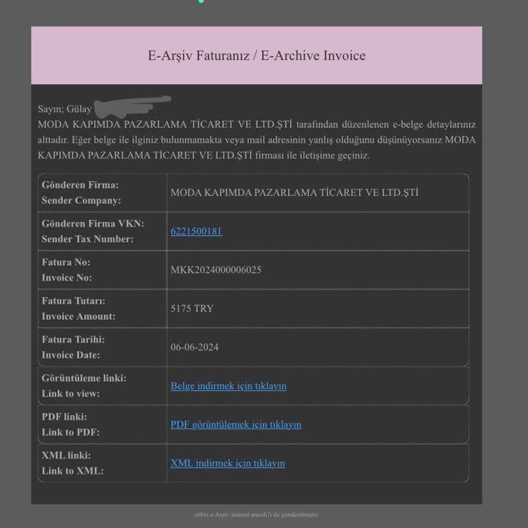 İade Talebi Moda Kapımda (Kıyafet Sepeti) İade