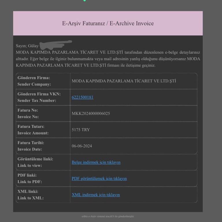 İade Talebi (Moda Kapımda) Kıyafet Sepeti