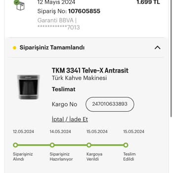 Arçelik Alışveriş Mağduriyeti Yaşanması