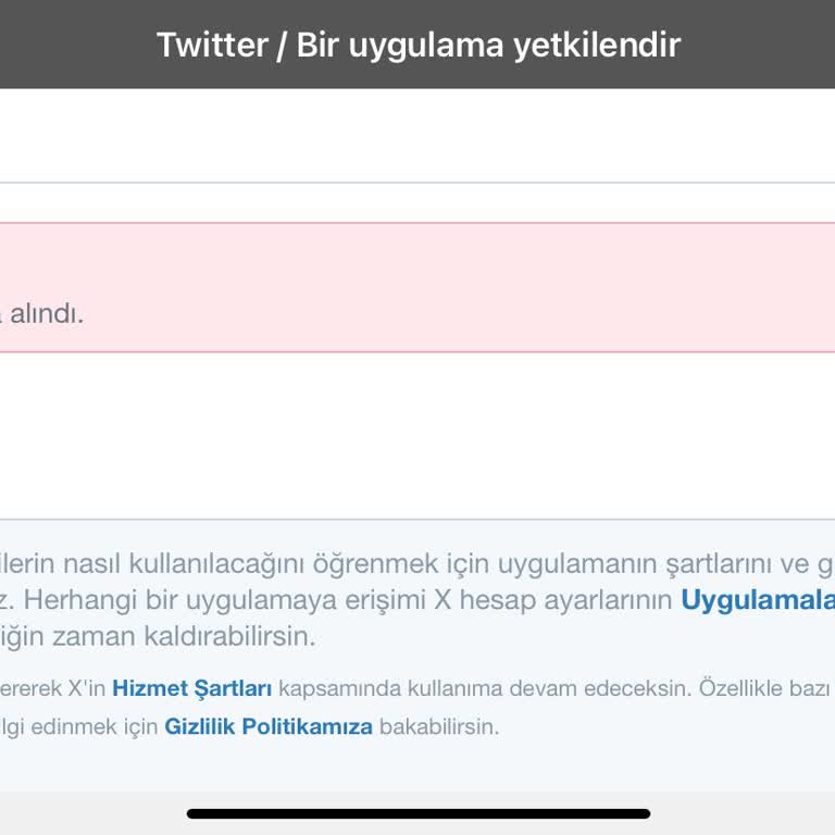 Twitter Hesabı Askıya Aldı