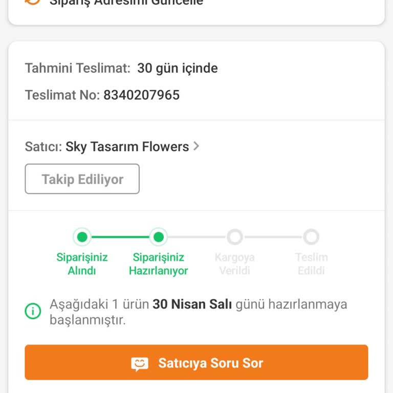 Trendyol Teslim Edilmeyen Ürün
