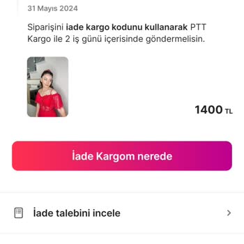 Gardrops İade Ücretimi Yatırmıyor