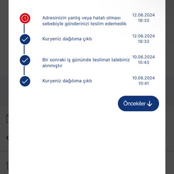 Aras Kargo FLO Teslim Edilmeyen Siparişler