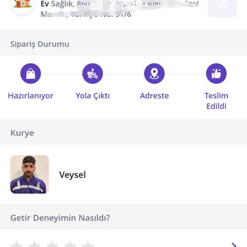 Getir Sipariş Teslim Edilmedi Para İadesi Yapılmadı Geri Dönüş Sağlanmadı!