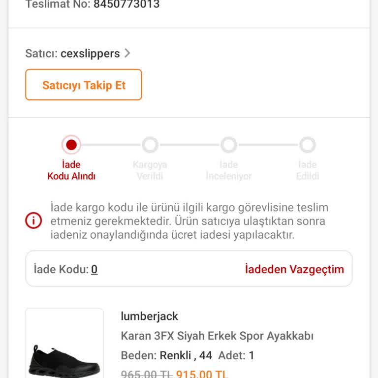 Trendyol Ürünüm Nerede Teslim Almadım Ürüne Kim İade Oluşturdu